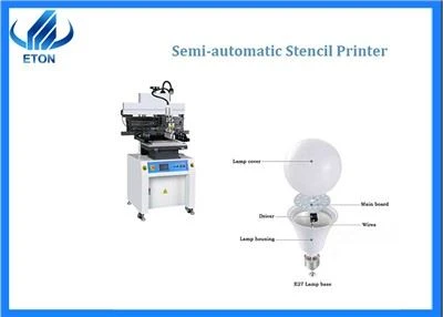 Pencetak Stensil PCB Pencahayaan LED Untuk Mentol