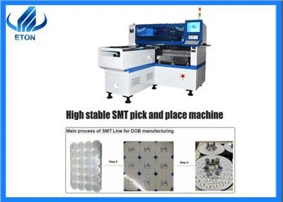 Papan PCB Smt Pick And Place Machine 45000CPH