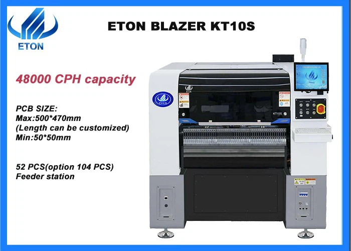 220AC Power 48000 CPH SMT Pick And Place Machine