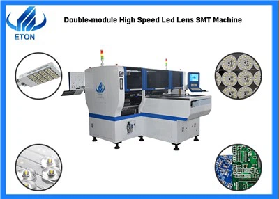 Mesin SMT Kanta Led Berkelajuan Tinggi modul dua