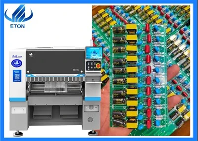 Mesin SMT 48000cph untuk 0201 Komponen Mount